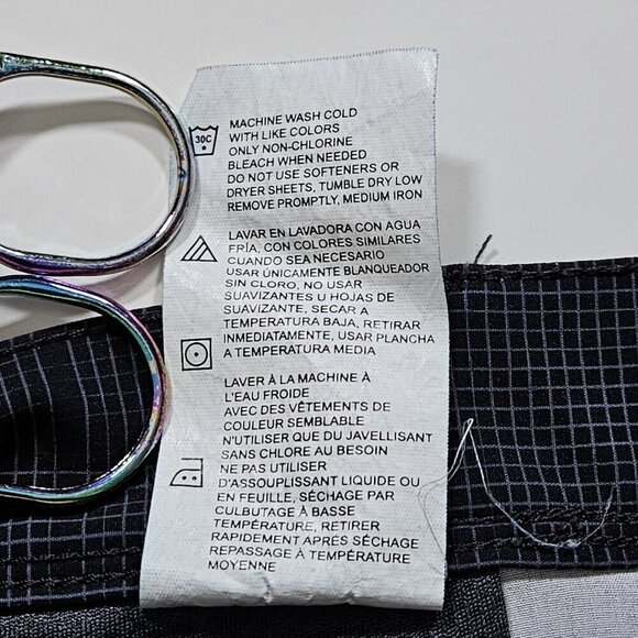 Dickies Shorts Mens 40 Blue Tiny Plaid Chino Flex Hybrid Stretch Pockets Golf - Picture 12 of 14